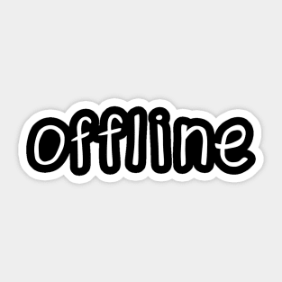 Offline Sticker